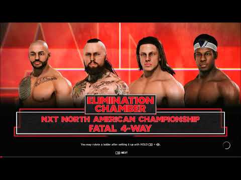 Aleister Black vs Matt Riddle vs Ricochet vs Velveteen Dream North American Champion