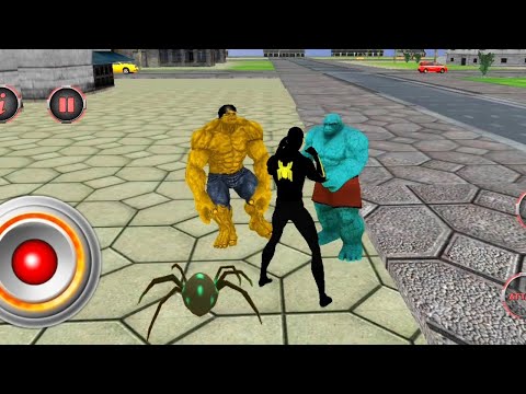 Spider Hero, Monster Hulk, Stone Giant, Batman Heroes Escape - Multi Spider Heroes vs Super Villains
