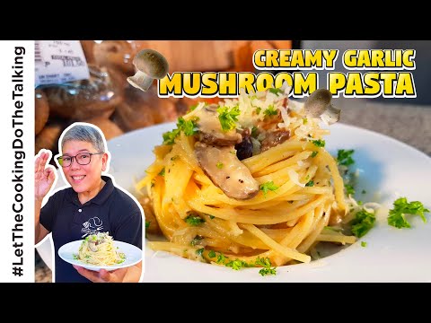 Creamy Garlic Mushroom Pasta | Easy Way of Cooking | Simple Recipe