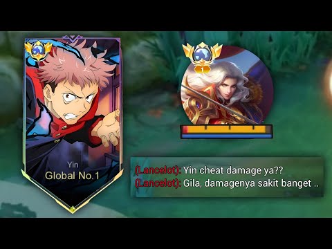 YIN VS LANCELOT🔥 BEGINI CARA FARMING & ROTASI YIN KETIKA LAWAN LANCELOT! (Auto Snowball) ~ MLBB
