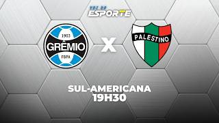 GRÊMIO X PALESTINO - AO VIVO | SUL-AMERICANA – 20/05/2026