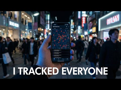 I Tracked Everyone in This Mall (Bluetooth Hacking)