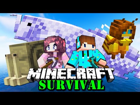 EPIC FINDS in Minecraft Survival Bucin S2! 🐌🐝🐟