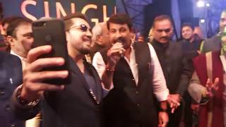 Mika Singh | Manoj Tiwari | Singing | Bhojpuri Song