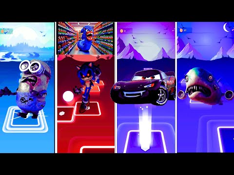 SUPER MEGAMIX #2 vs SONIC EXE – LEGO vs McQueen eater vs The Infected Sky Horror Fight 2