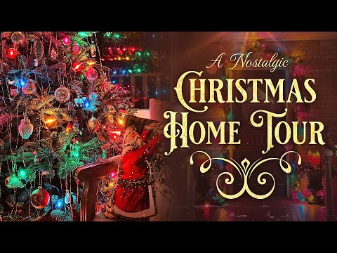 Cozy Nostalgic Christmas Home Tour Vlog 2025 🎄 Historic Victorian Home Decorated for the Holidays!