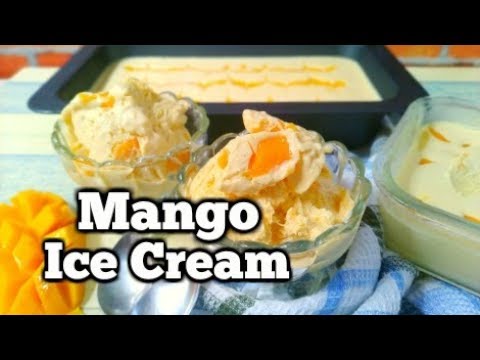 Homemade Mango Ice Cream ( A Refreshing Summer Treat)
