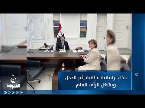 شاهد بالفيديو.. "شلكم علاقة راتبي وحرة بيه"..برلمانية عراقية تهاجم منتقديها لارتدائها حذاء بمليوني