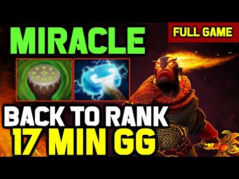 M-GOD back to Solo Ranked with Carry Ember Spirit EASY GAME