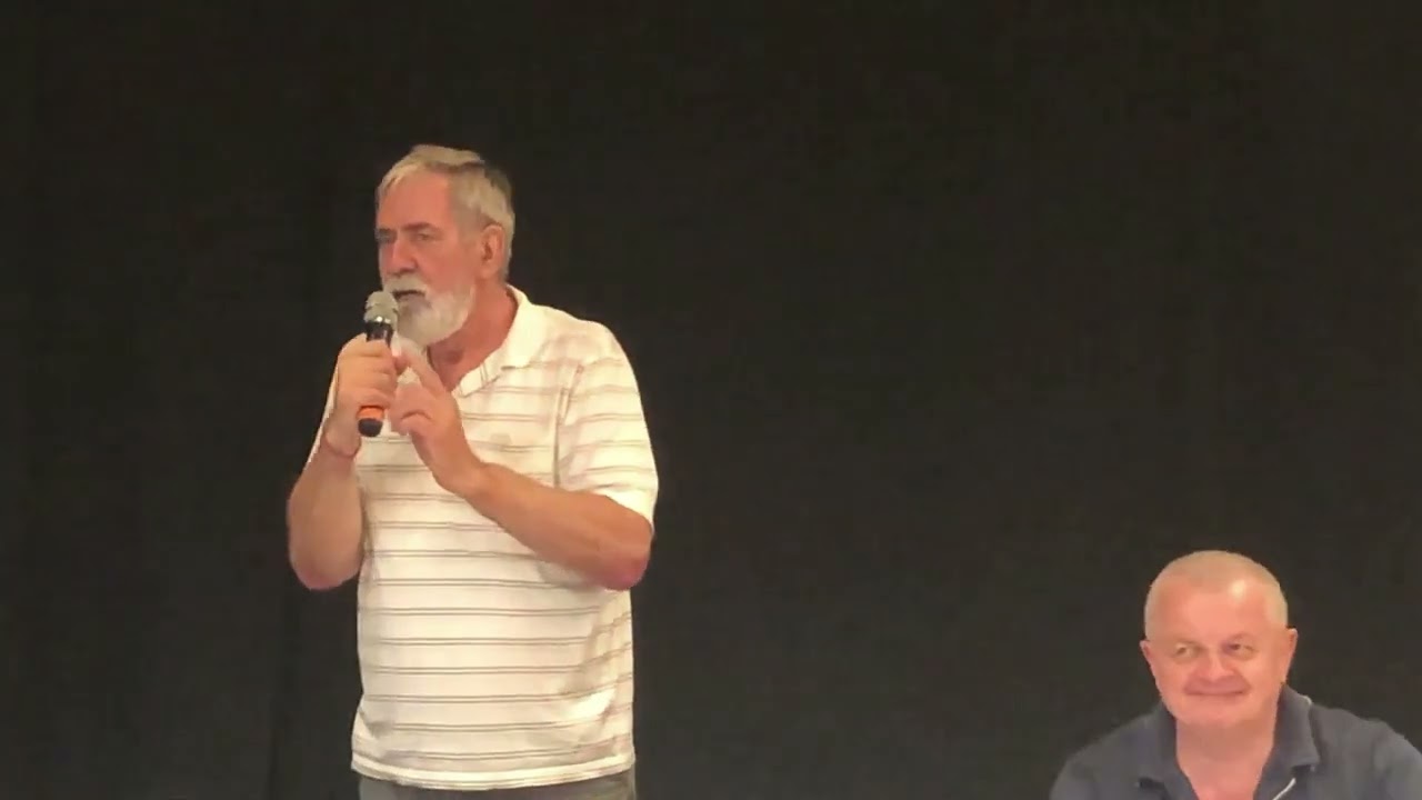 Víťa Pilmaier, Ivan Kratochvíl a Vláďa Štěpán v Táboře - pořádal spolek My lidé