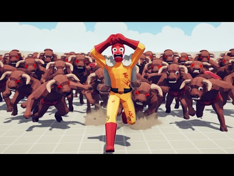 100x MINOTAUR  vs EVERY BOSS | TABS - Totally Accurate Battle Simulator