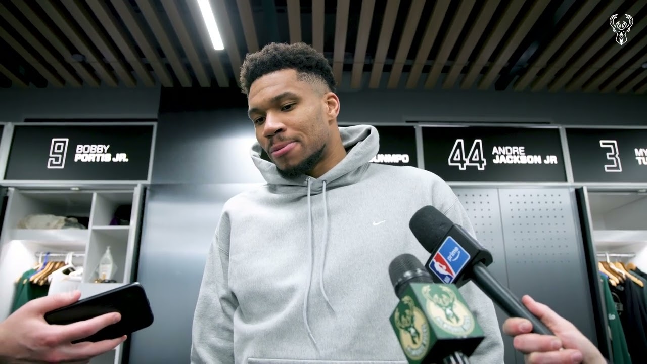 Giannis Antetokounmpo Postgame Media Availability | 01.23.26
