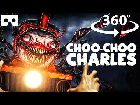 360° RUN! Choo Choo Charles is CHASING YOU in VR!!
