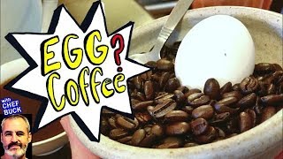 easy EGG COFFEE on the stove top!