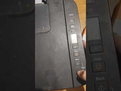 Canon-Druckerfehlercode E03 Canon |E03 | Druckerfehler E03 Problem mit der Papieraufnahme #Shorts...