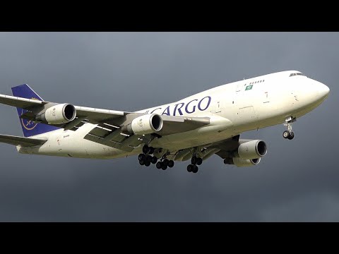 (4K) Amsterdam Plane Spotting - FANTASTIC Heavy Afternoon Arrivals! 747, 787, 777 & A350