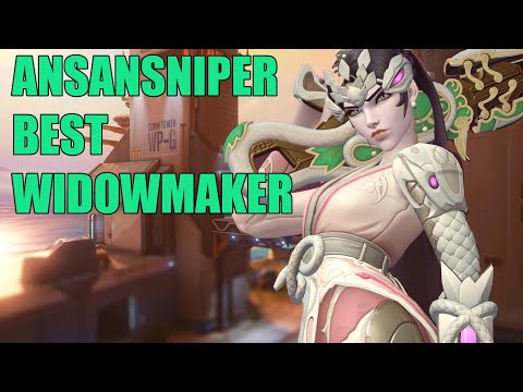 ANSANSNIPER BEST WIDOWMAKER GAMEPLAY - TOP 500 OVERWATCH SEASON 29