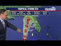 Tropical Storm Eta Forecast Nov 10 2020