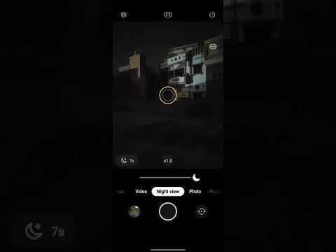 lg Wing night mode test