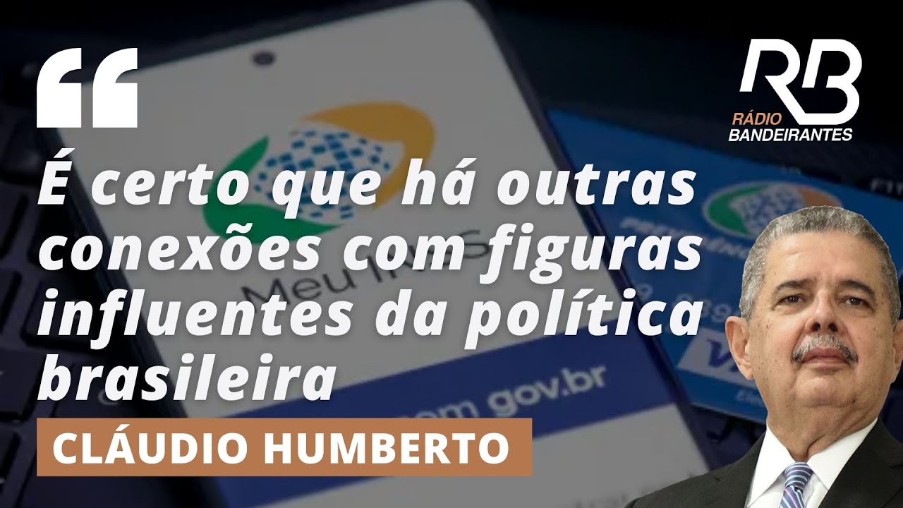 Cláudio Humberto: investigação de fraude no INSS começa a esbarrar em políticos | Jornal Gente