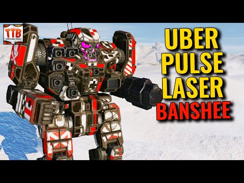 AMAZING SIX LARGE PULSE LASER BANSHEE! - German Mechgineering #292 - Mechwarrior Online 2021