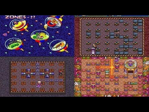 Super Bomberman 5: SNES - Normal mode Gameplay to 100%_Bad Ending, All Stages without Deaths (mdX)