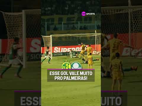 MAURICIO FEZ UM GOL QUE VALEU MUITO PARA O PALMEIRAS! #shorts