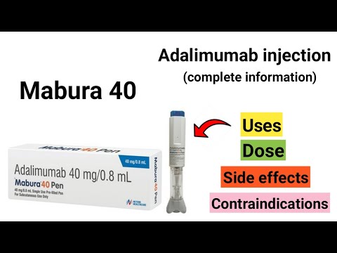 Mabura Adalimumab 40 Mg Injection