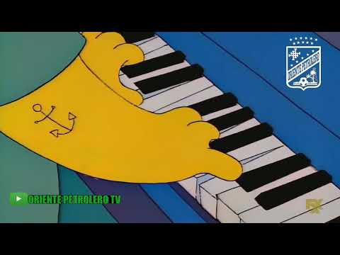 "Los Simpson - Dale Ooo..." Barra: Los de Siempre &bull; Club: Oriente Petrolero