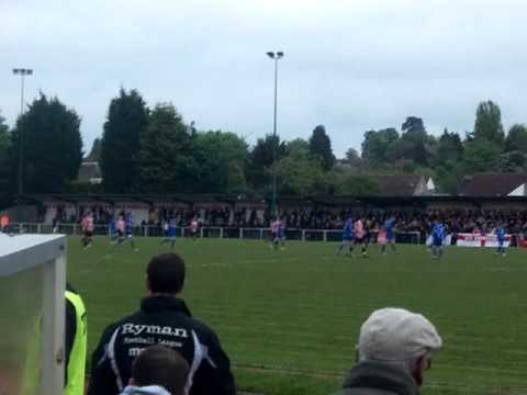 AFC Hornchurch 2-1 Lowestoft Town AET. Ryman Isthmian Premier Play-Off Final. Mon7May2012