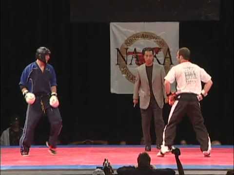 Ross Levine vs Greg Betlach 2007 Diamond Nationals Karate Tournament