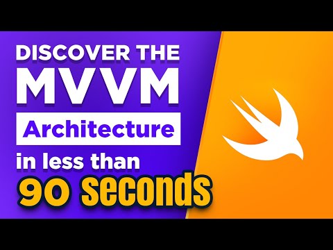 Discover the MVVM architecture in less than 90 seconds 🚀 thumbnail