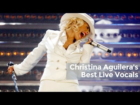 Christina Aguilera's Best Live Vocals