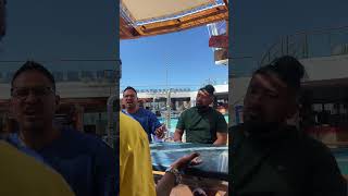 Football sundays onboard 🙌 #Carnivalcruise #shorts