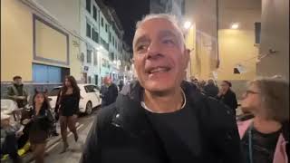 Firenze, la «seggiolata» di via Palazzuolo contro lo spaccio