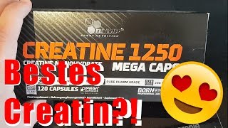 Creatin | OLIMP Creatine 1250 CAPS TEST | EINFACHWissen