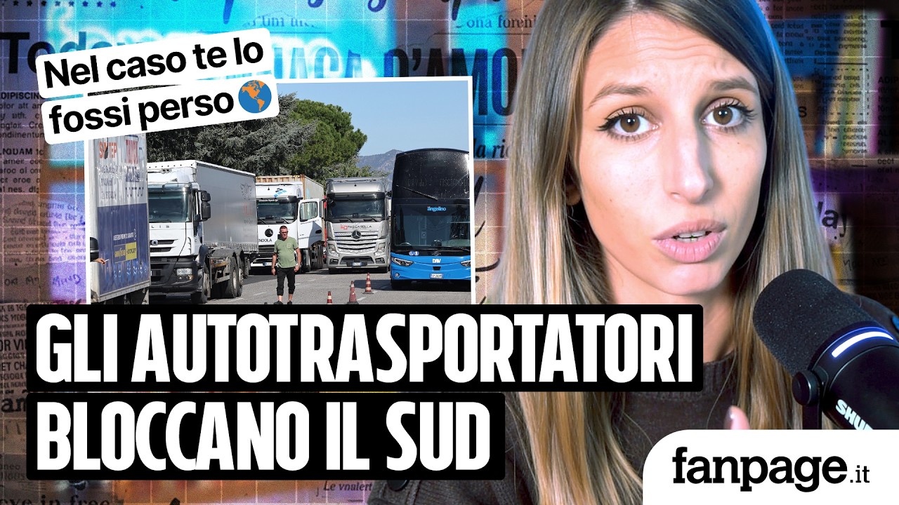 Scaffali vuoti, Sud Italia bloccato: perché i camionisti scioperano contro il caro carburante