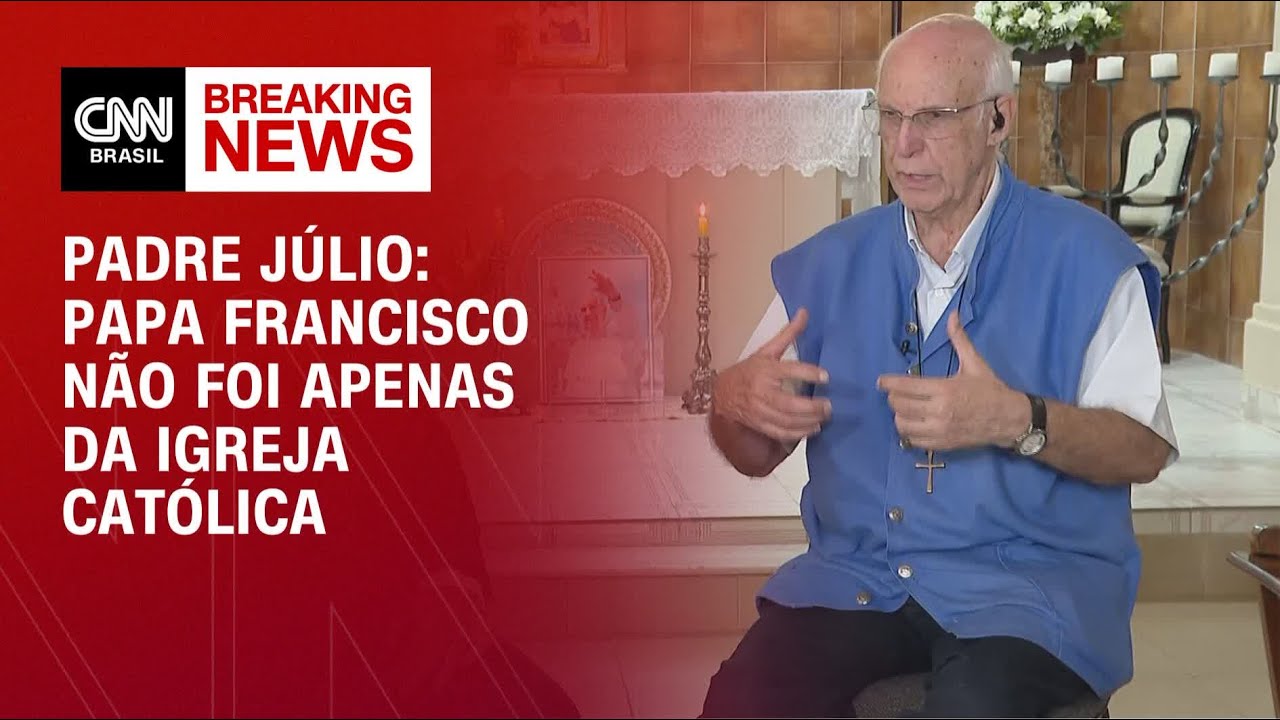 Padre Júlio Lancellotti: Francisco foi um papa do mundo, não apenas da Igreja| CNN 360º