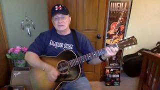 2121 -  Before All Hell Breaks Loose -  Kinky Friedman vocal &amp; acoustic guitar cover &amp; chords