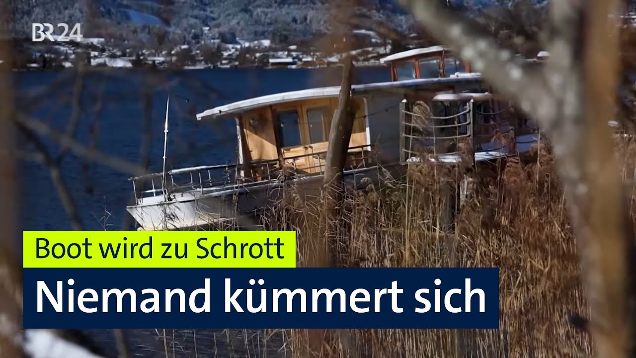 Tegernsee: Entsorgungsärger mit der MS Bad Wiessee | Abendschau | BR24