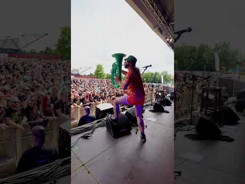 Christopher Bowes and his Plate of Beans Midnight Breakfast at Pirate Metal Party