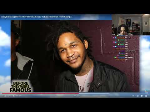 plaqueboymax Reacts to BabySantana | Before They Were Famous | Hottest Freshman From Georgia