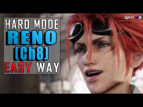 FF7R - EASY WAY to defeat RENO (Chapter 8) on HARD mode
