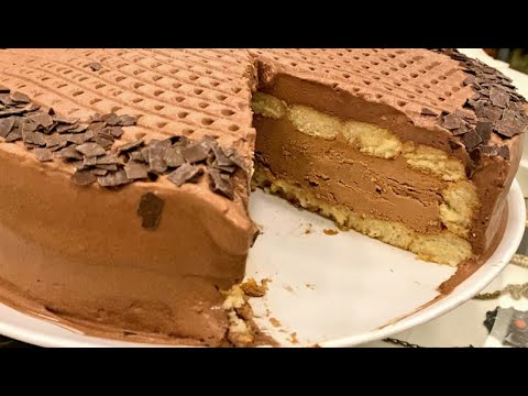 ČOKOLADNA PIŠKOTA TORTA - REZEPT