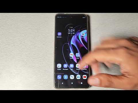 How to change font size in Moto G52 , font size setting