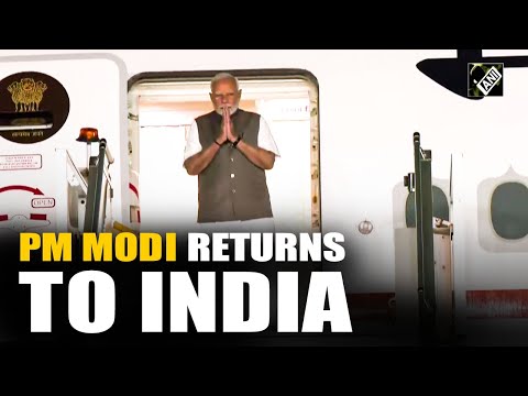 PM Modi returns to India after concluding 3-day US visit