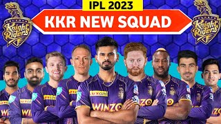 IPL 2023 - Kolkata Knight Riders Full Squad  | KKR Probable Squad For IPL 2023 | kkr 2023 Squad