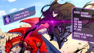 O Mundo Virou Um Apocalipse e Ele Escolheu A Classe Unica De NECROMANTE Para Sobreviver⁴ - Manhwa