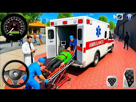 Ambulance City Rescue Simulator - 911 US Emergency Ambulance Driving 3D - Android Gameplay
