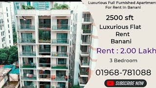 Luxurious Full Furnished Apartment For Rent in Banani
